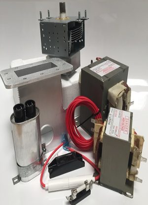 Kits de générateur micro-ondes et composants industriels